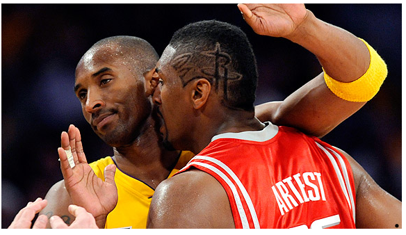 kobe bryant fighting. kobe bryant fighting. Artest has a crush on Kobe; Artest has a crush on Kobe